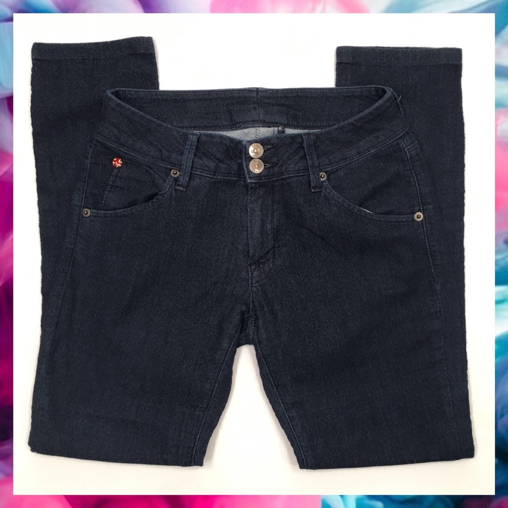 Hudson Dark Wash Collin Flap Skinny Jean Leggings